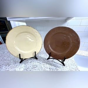 Two Cabot Lane Italian Ceramic Serving Plates